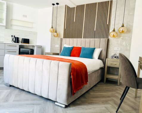 Terrace Studio Apartment on Brick Line Shoreditch